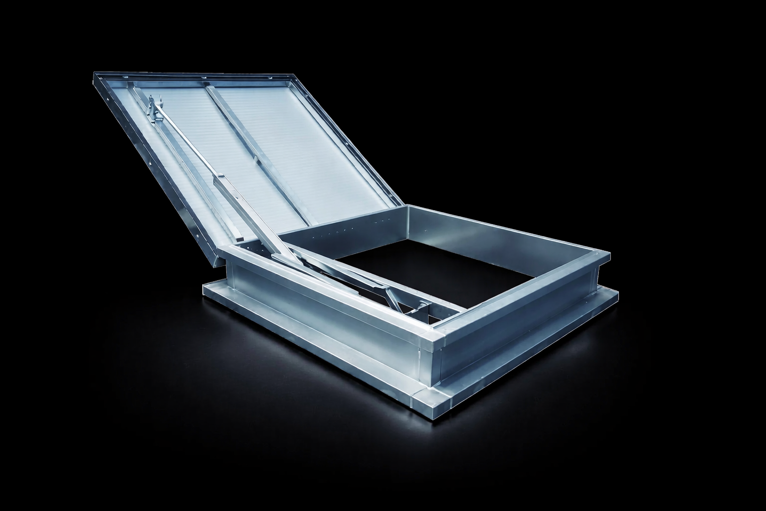 Ventec AOV OSTRO Access smoke ventilator with roof access hatch
