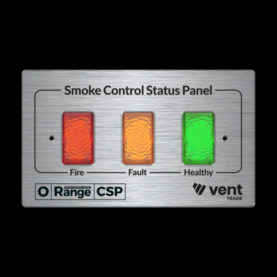 O Range CSP visual status panel for smoke ventilation systems