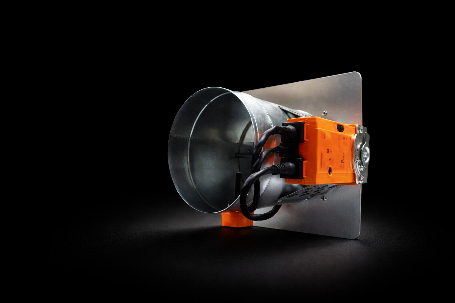 Ventec ED environmental damper with thermal fuse override