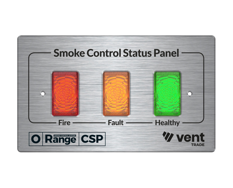 O Range Control Status Panel showing system health